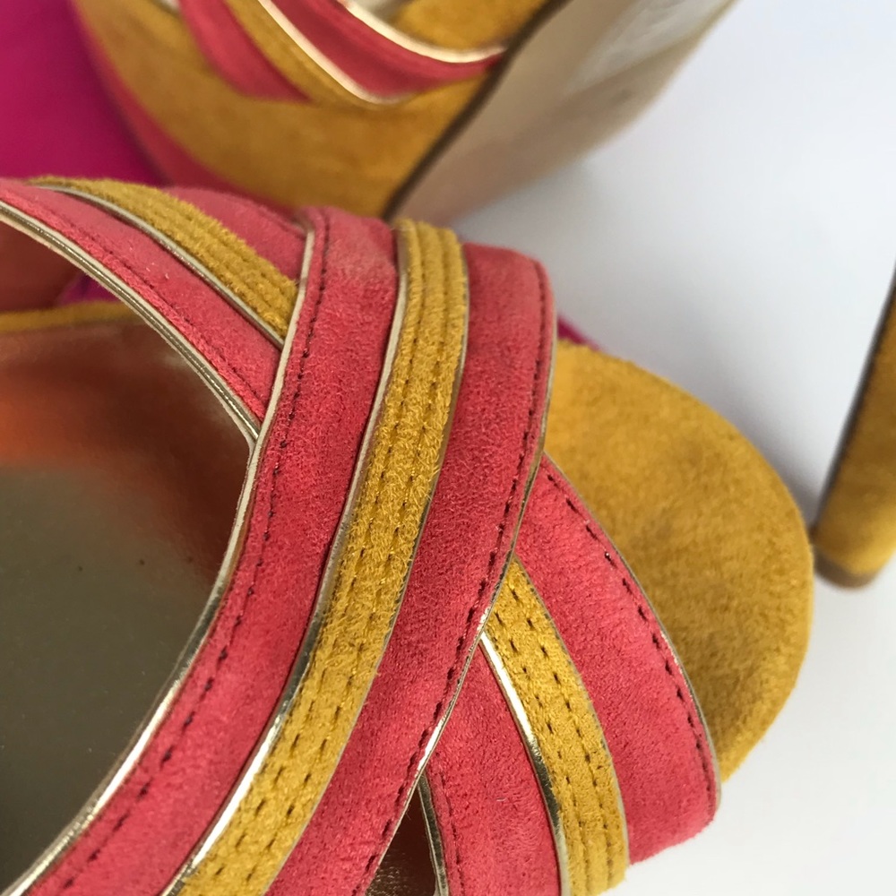 Pink and mustard yellow stilett… - Picture 7 of 7
